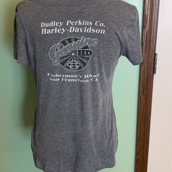 Harley Davidson short sleeve grey size L - Picture 2 of 2